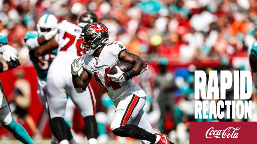 Notes and stats from the Bucs 45-17 win over the Dolphins - Bucs Nation