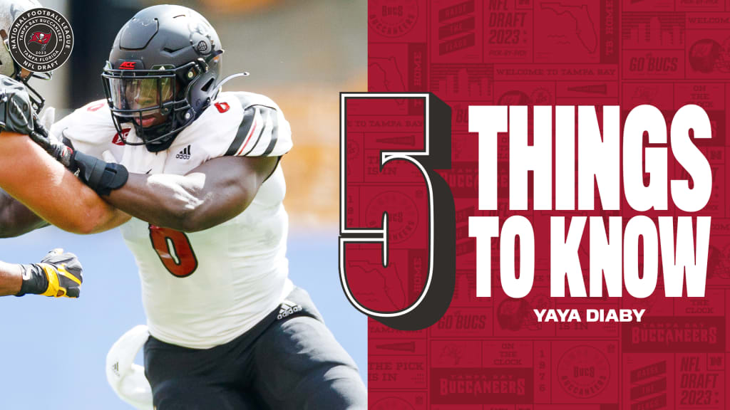 Watch Pick & View Highlights: Bucs Select YaYa Diaby with the 82nd Pick in  the 2023 NFL Draft