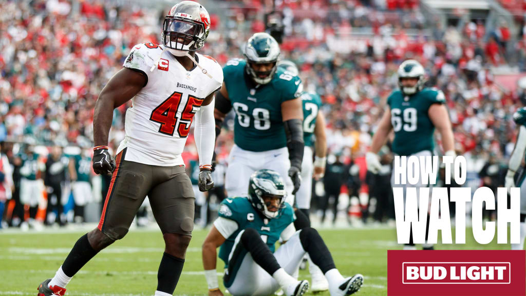 Monday Night Football: How to Watch the Eagles vs. Buccaneers Game Online,  Time, Live Stream