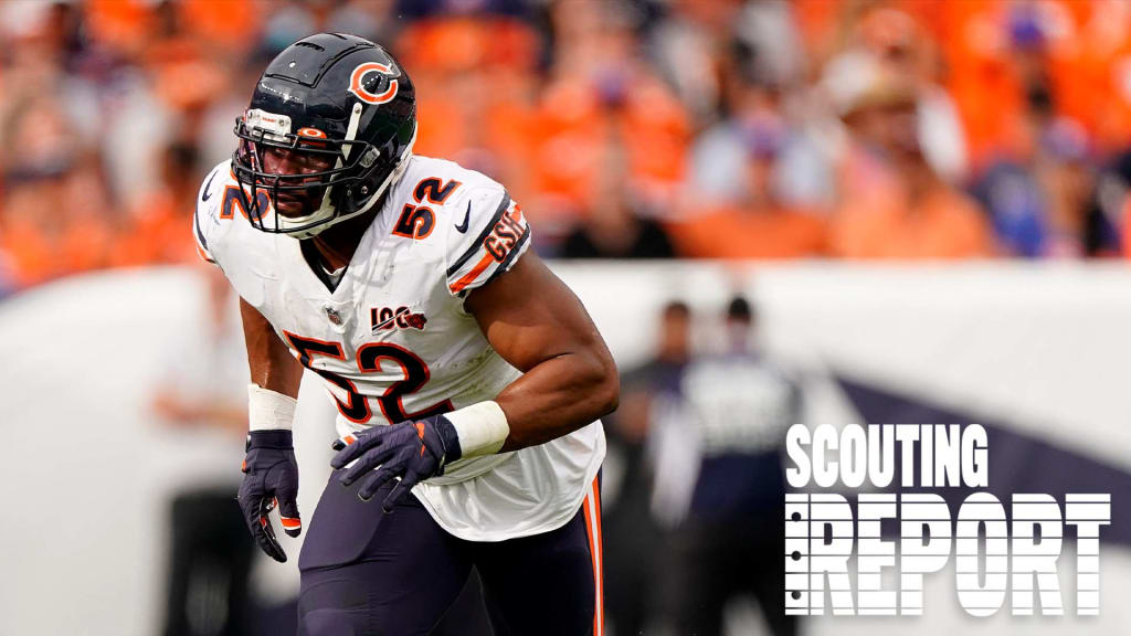 AP source: Chargers acquiring Mack from Bears for 2 picks