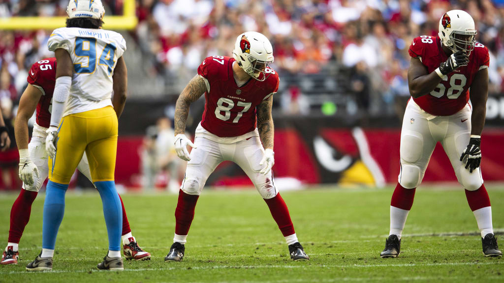 Arizona Cardinals tight end Stephen Anderson (89) walks off the