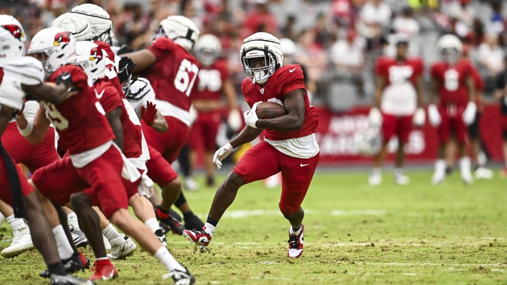 Talented group of running backs pushing each other in Cardinals camp