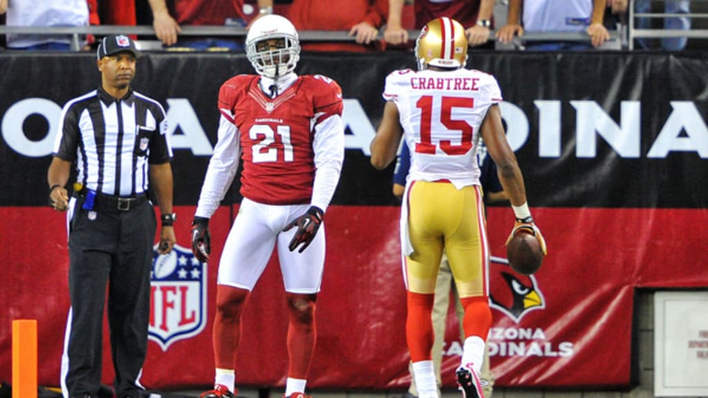 Is Michael Crabtree the Kryptonite to Patrick Peterson's game? - Niners  Nation