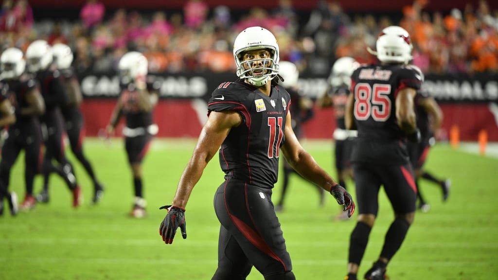 Arizona Cardinals running back James Conner (6) watches from the sideline  during an NFL pre-season game against the Denver Broncos, Friday, Aug. 11,  2023, in Glendale, Ariz. (AP Photo/Rick Scuteri Stock Photo 