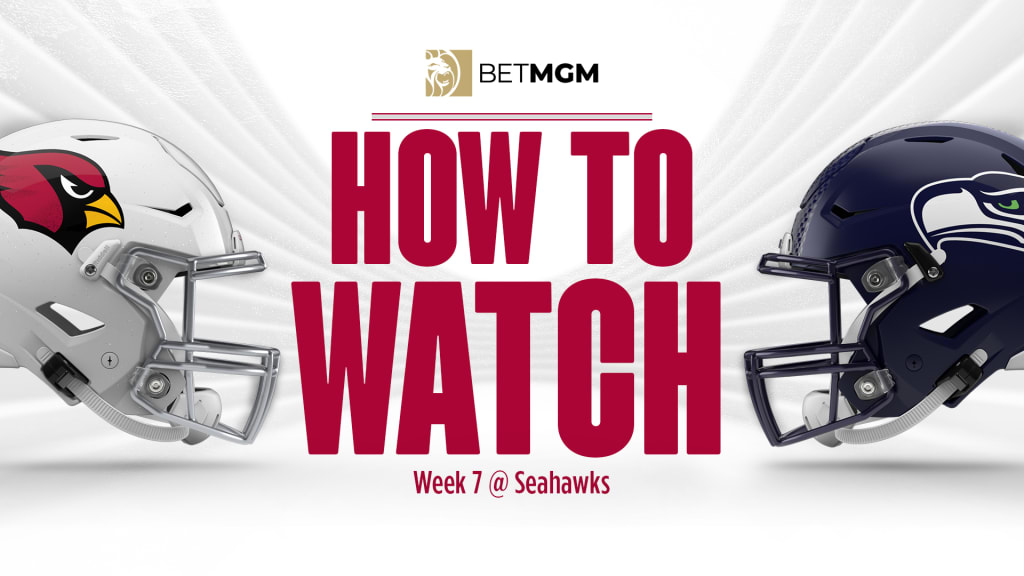 How To Watch Cardinals at Seahawks Week 7