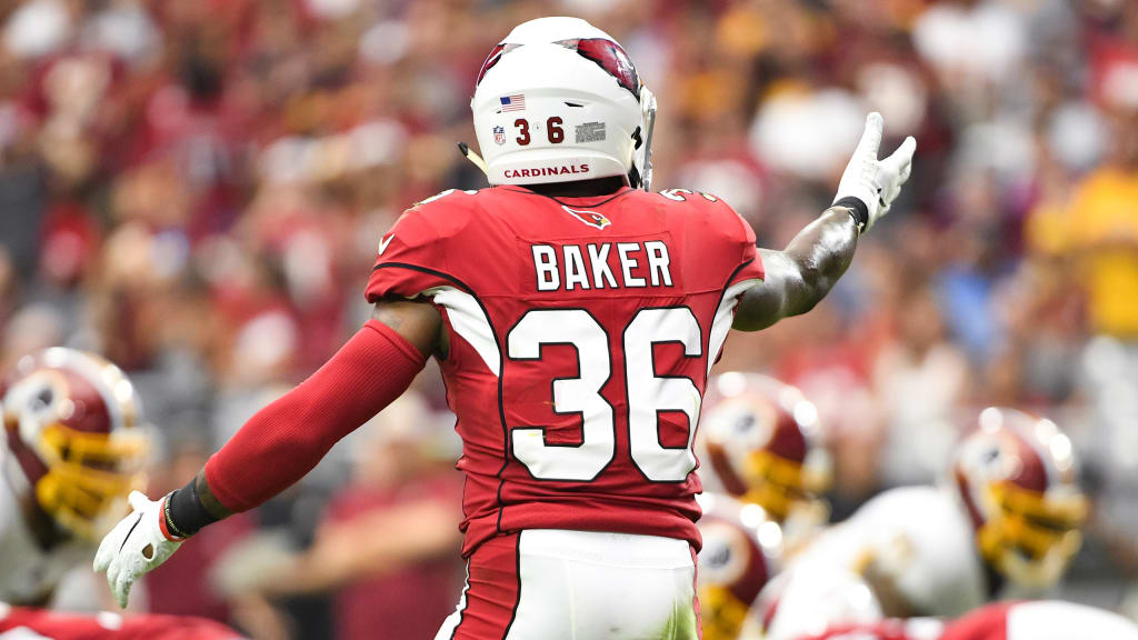 Budda Baker Does A Number On His Jersey