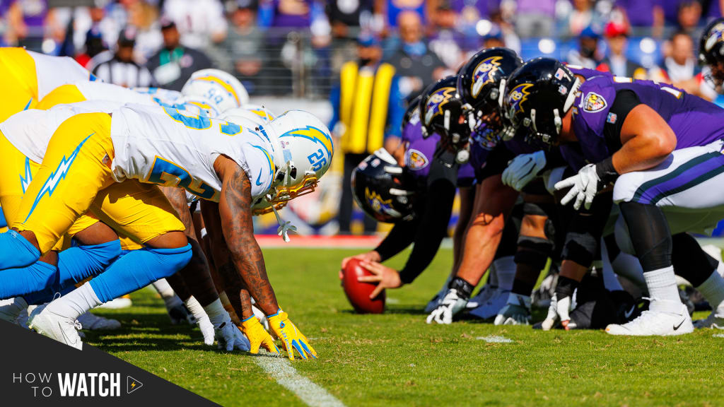How to Watch NFL Games Online Free Today: Ravens vs Chargers