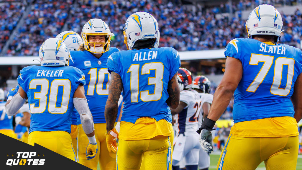 Los Angeles Chargers - Keenan Allen is ACTIVE and wearing POWDER