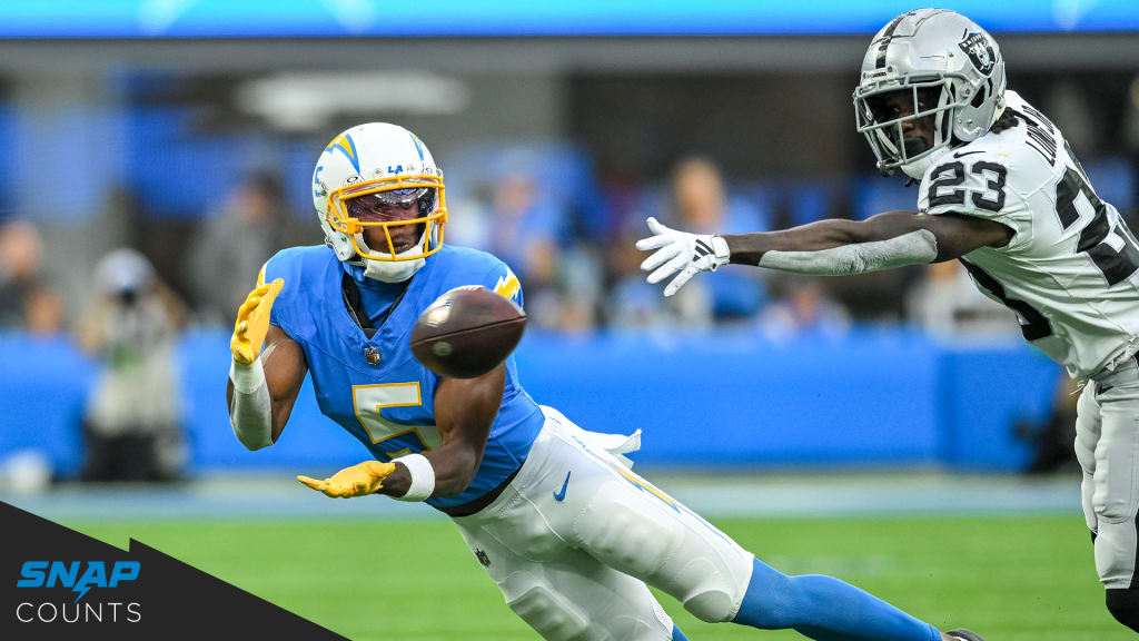 Snap Counts: Los Angeles Chargers vs. Tennessee Titans