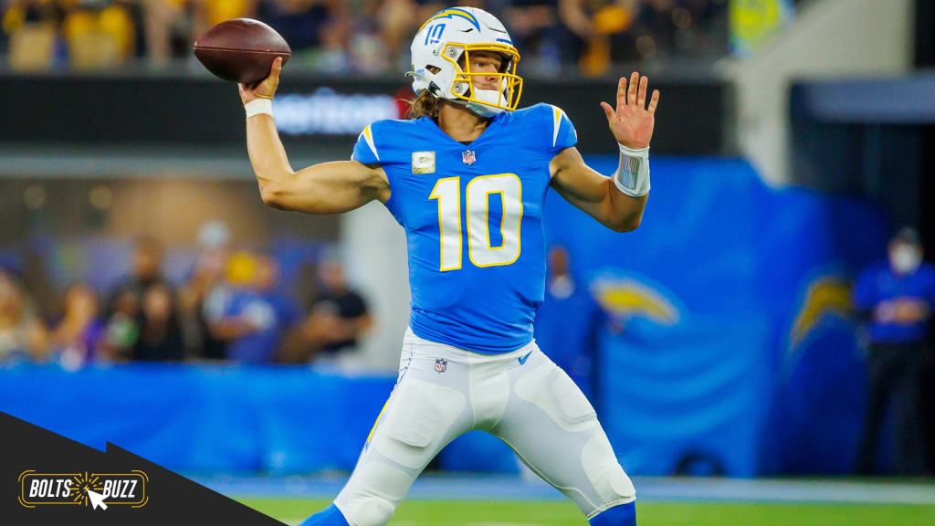 Bolts Buzz  Herbert Ranked as No. 4 QB by PFF Ahead of 2023 Season