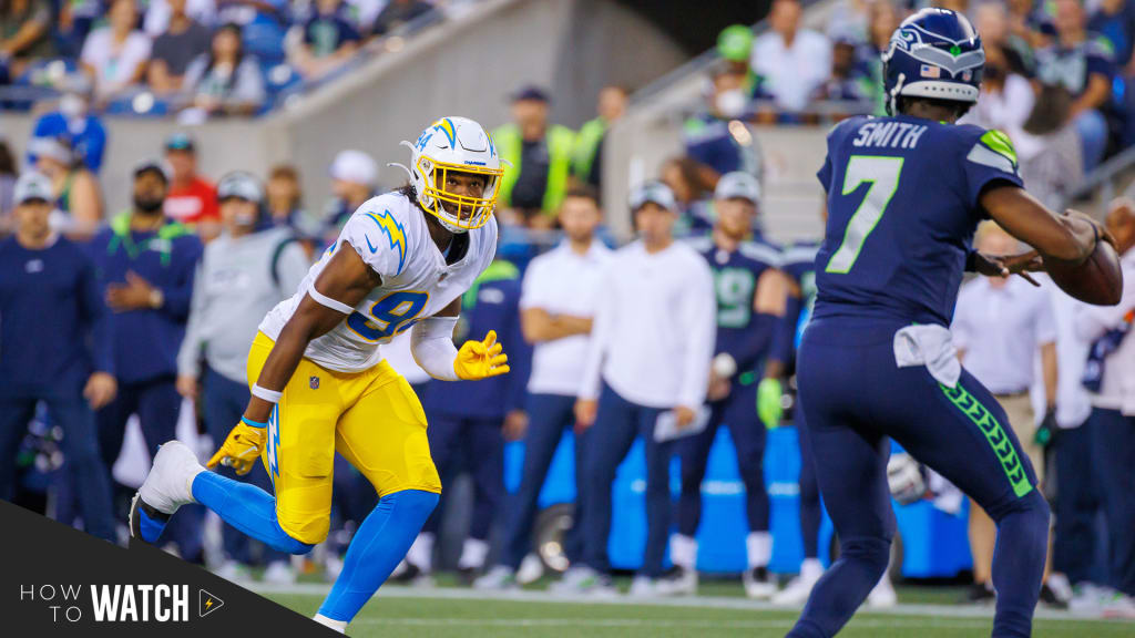 How to Watch Chargers vs. Seahawks on October 23, 2022