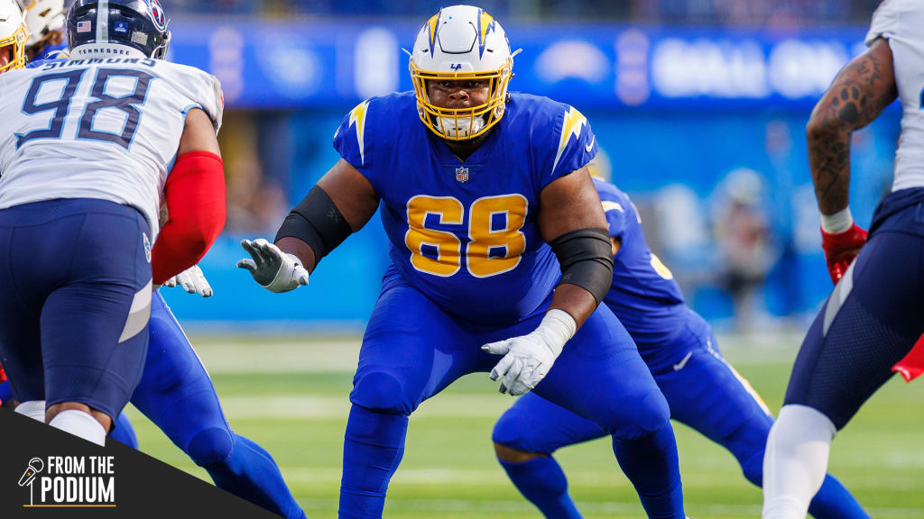 Jamaree Salyer, Los Angeles Chargers G, NFL and PFF stats