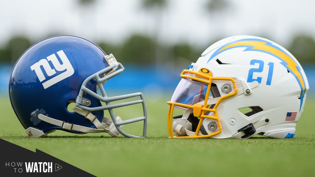 NY Giants vs Los Angeles Chargers 2021 Road Trip