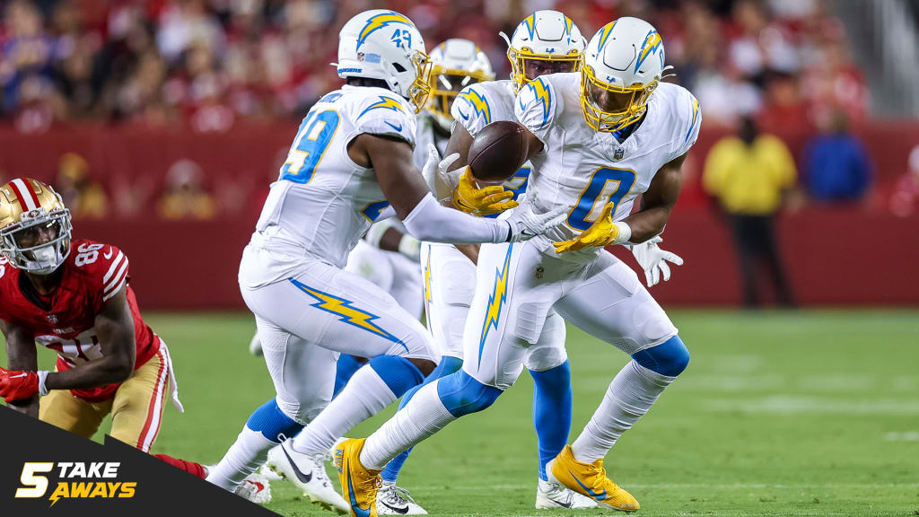 Points and Highlights: Los Angeles Chargers 23-12 San Francisco