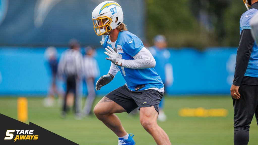 Chargers News: 2023 UDFAs, CJ Okoye receive jersey numbers - Bolts From The  Blue