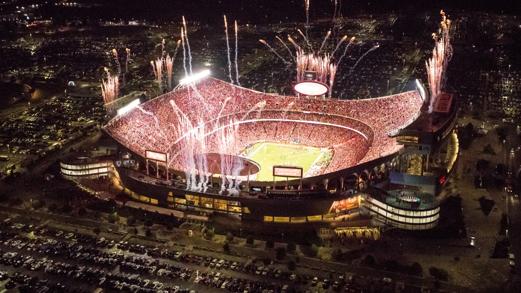 Kansas City Chiefs Arrowhead Stadium Night Game Panoramic Picture – Sports  Fanz