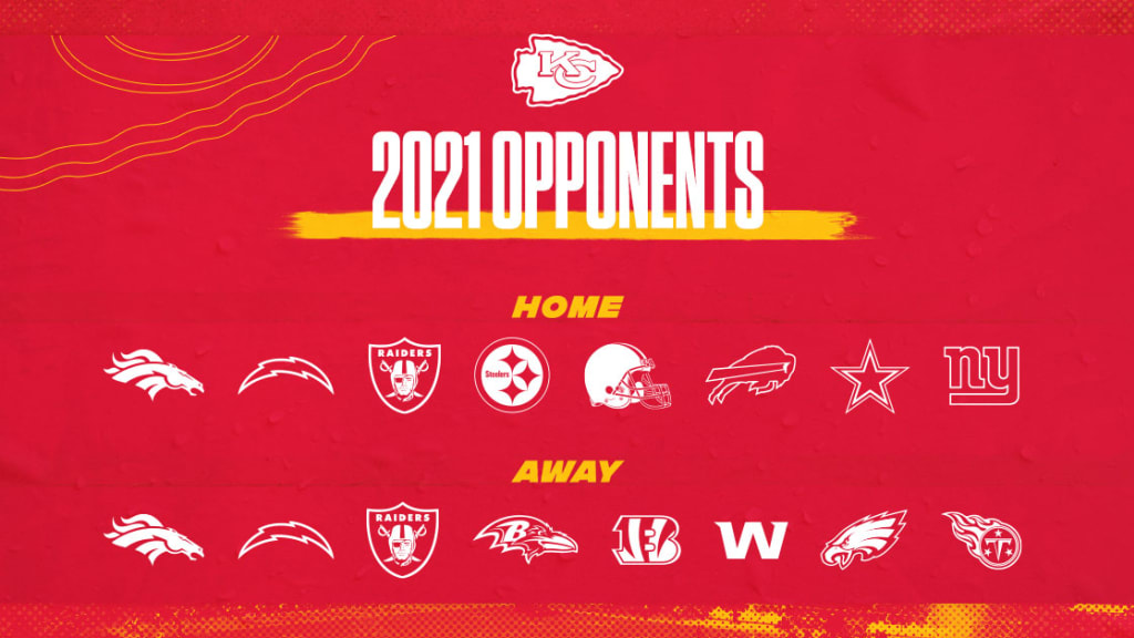 Kansas City 2022 Schedule Here's A Look At The Chiefs' 2021 Opponents