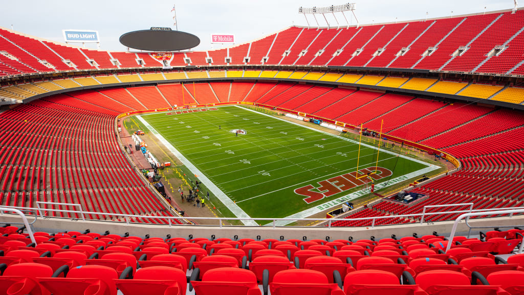 KANSAS CITY, MO - NOVEMBER 01: Empty Arrowhead stadium prior to