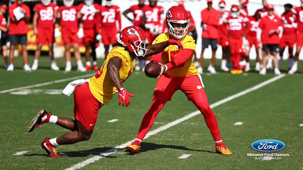 Patrick Mahomes appears ready for Chiefs' camp in new training