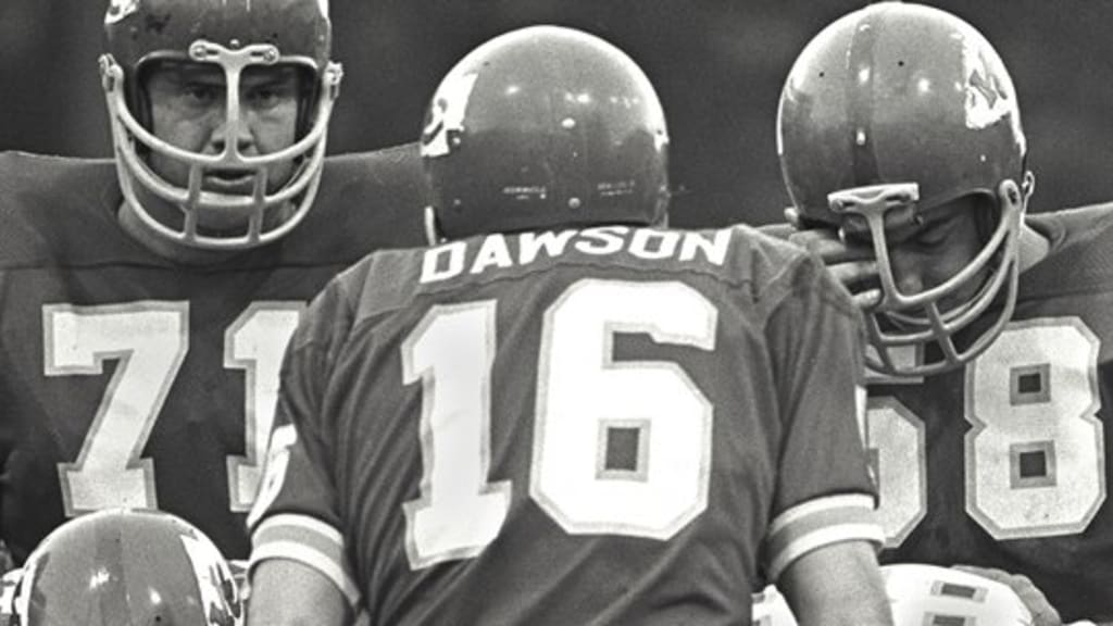 Joe Montana called Len Dawson and told him that the 16 jersey