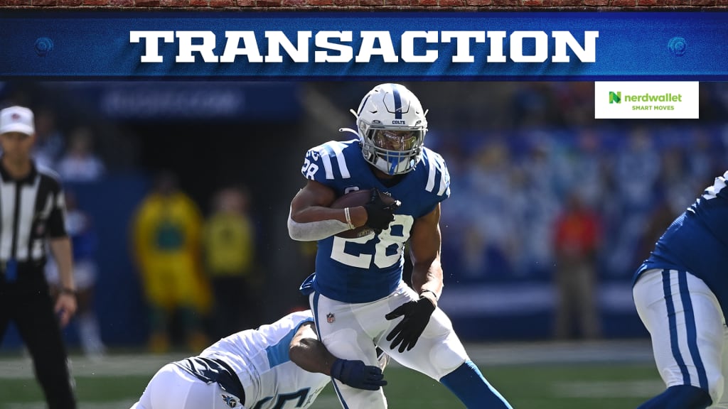 Colts sign RB Jake Funk to the 53-man roster; sign G Ike Boettger