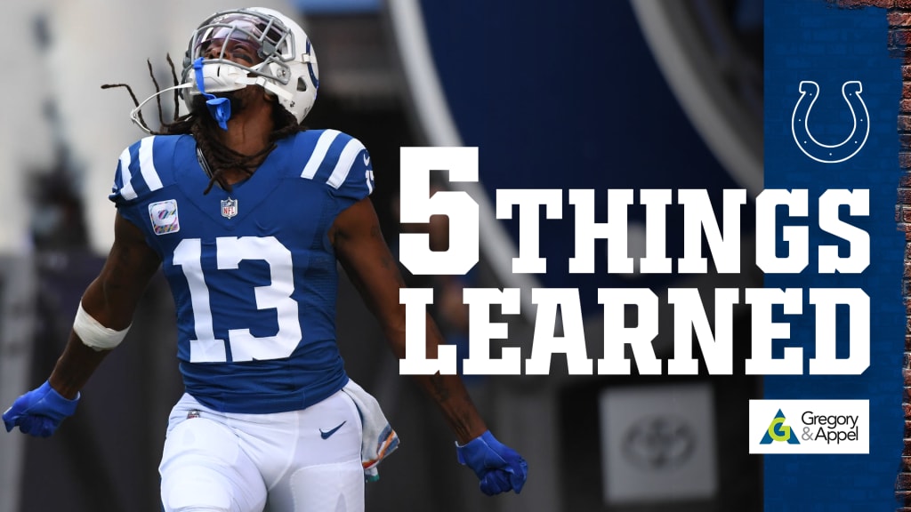 5 Things To Watch, Colts Vs. Texans: Michael Pittman Jr., Michael Badgley  And The Return Of T.Y. Hilton?