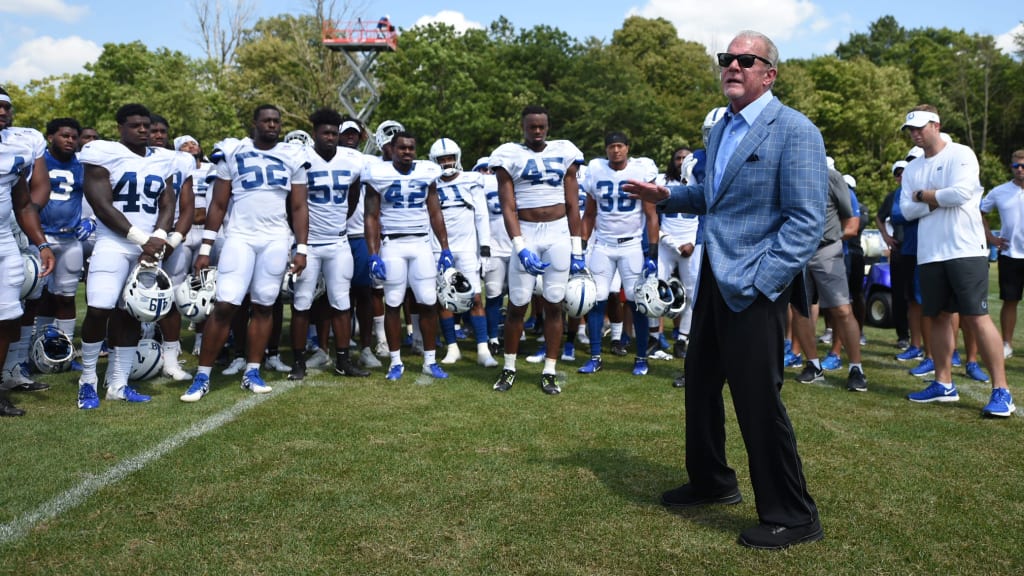 Colts owner Jim Irsay: 'we want a commitment to greatness'