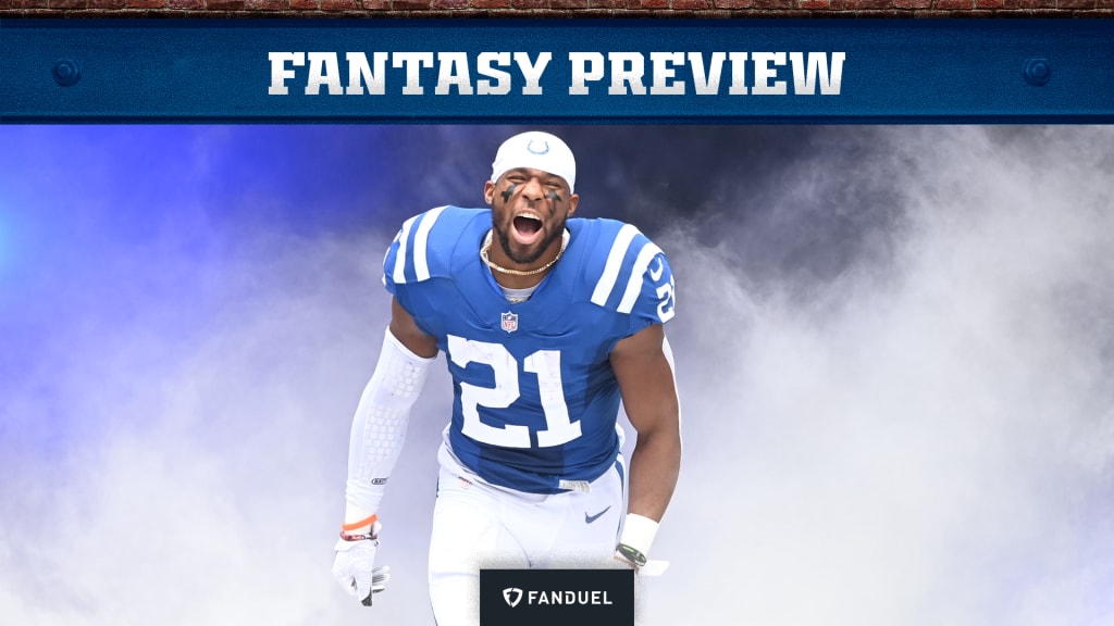 2022 NFL DFS Week 5 FanDuel Showdown Top Picks : Colts vs Broncos