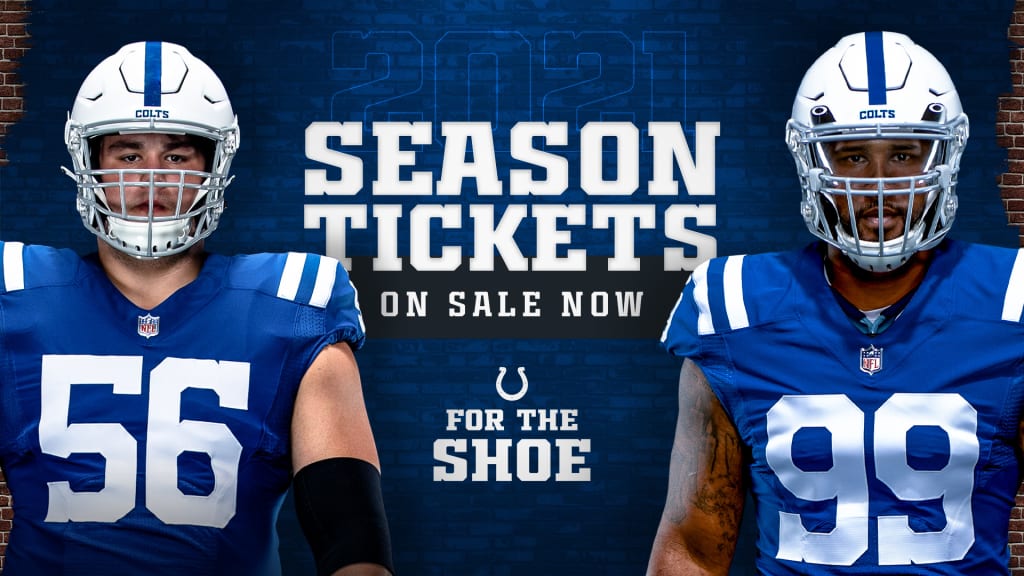 Indianapolis Colts 2021 season tickets are officially on sale