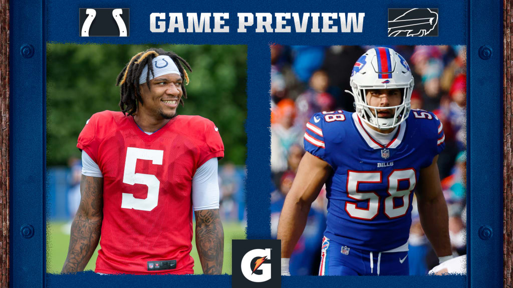 Bills vs Colts live score & H2H