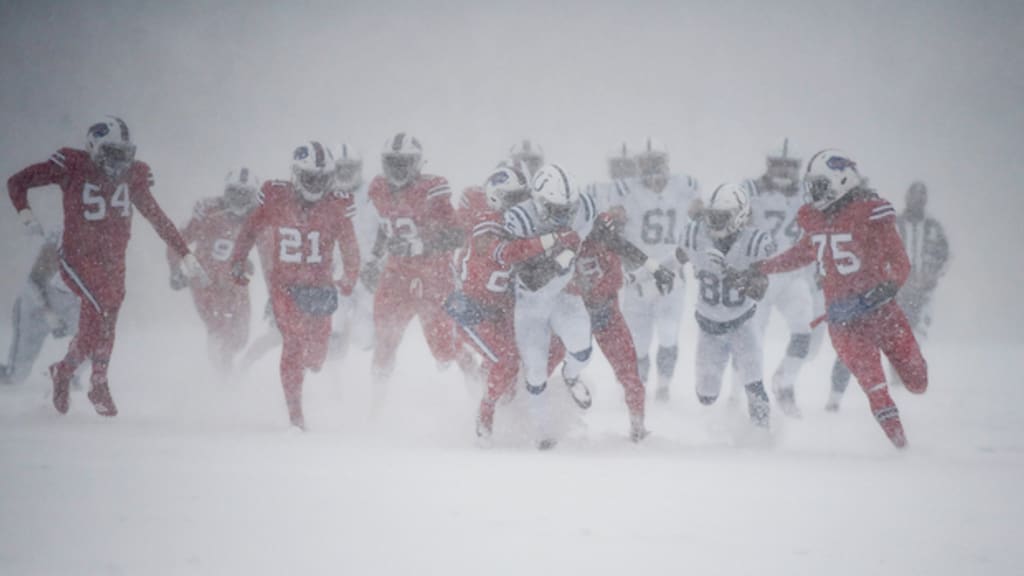 Bills game Sunday, snow storm