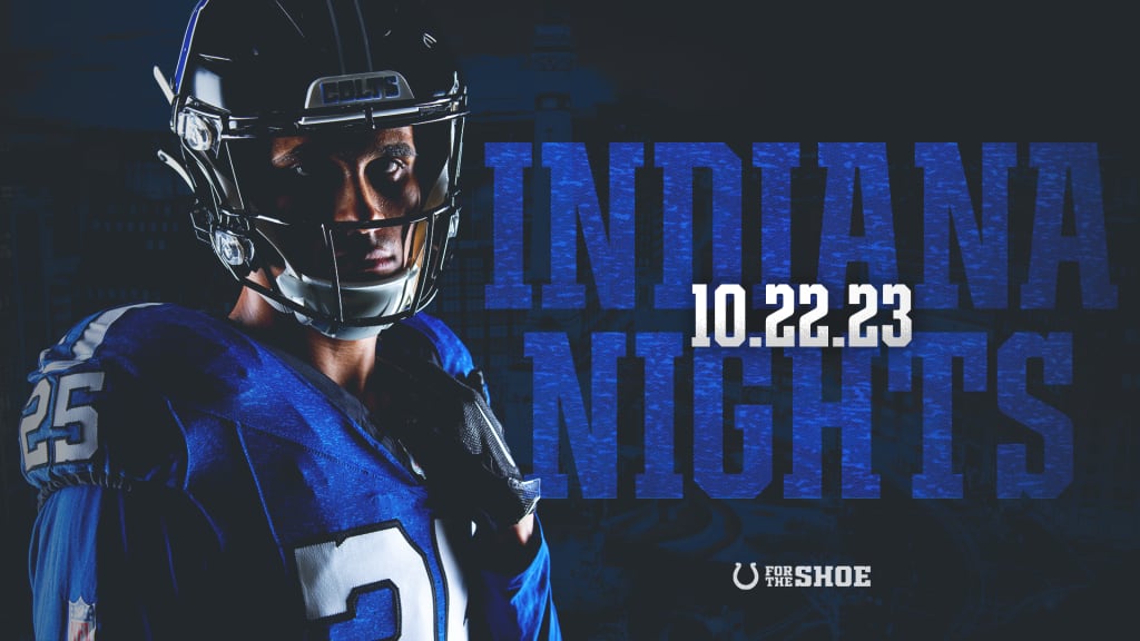 Colts to celebrate 'Indiana Nights' with alternate uniform, special events