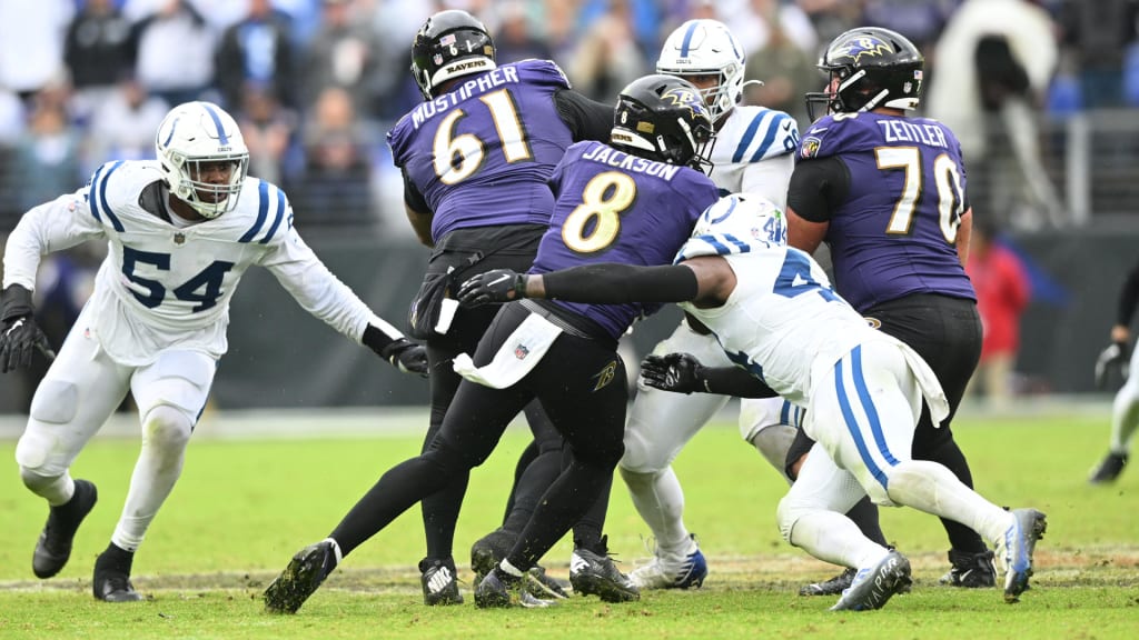 Injury Report: Ravens Rule Out Seven Players for Colts Game