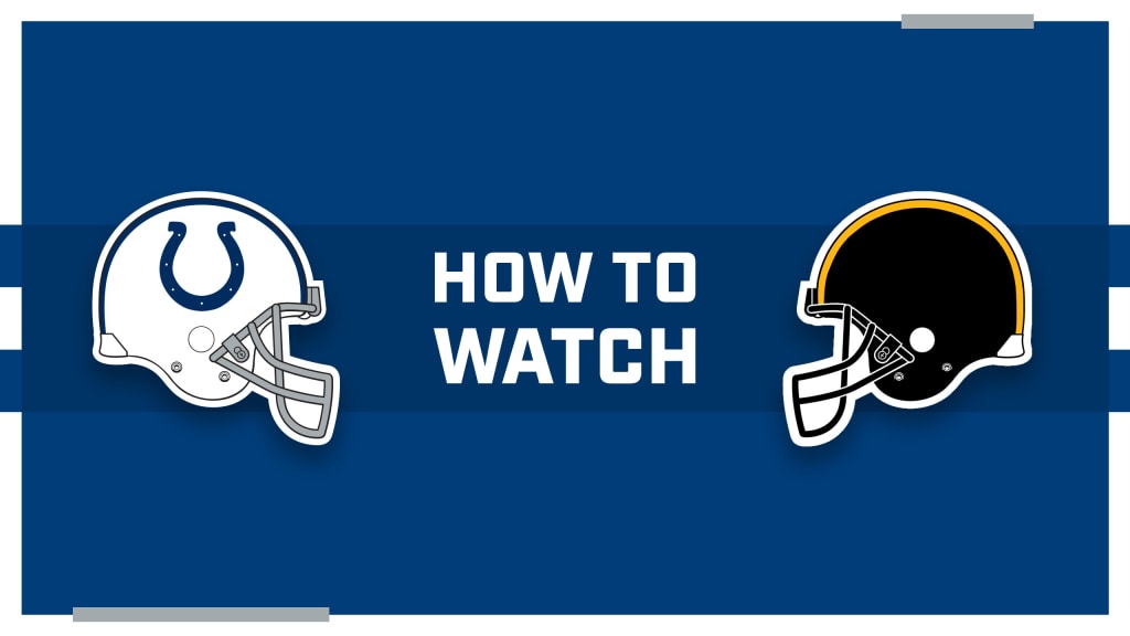 Indianapolis Colts at Pittsburgh Steelers (Week 16) kicks off at 1:00 p.m.  ET this Sunday and is available to watch on CBS, the Colts mobile app and   mobile website (Safari browser