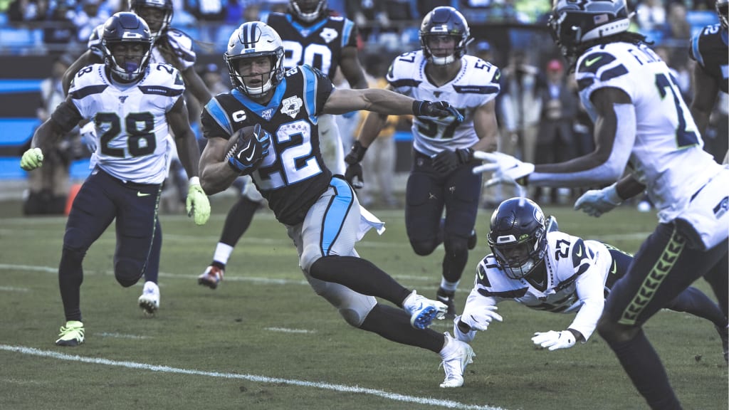 Christian McCaffrey Carolina Panthers v Colts Lucas Oil Stadium