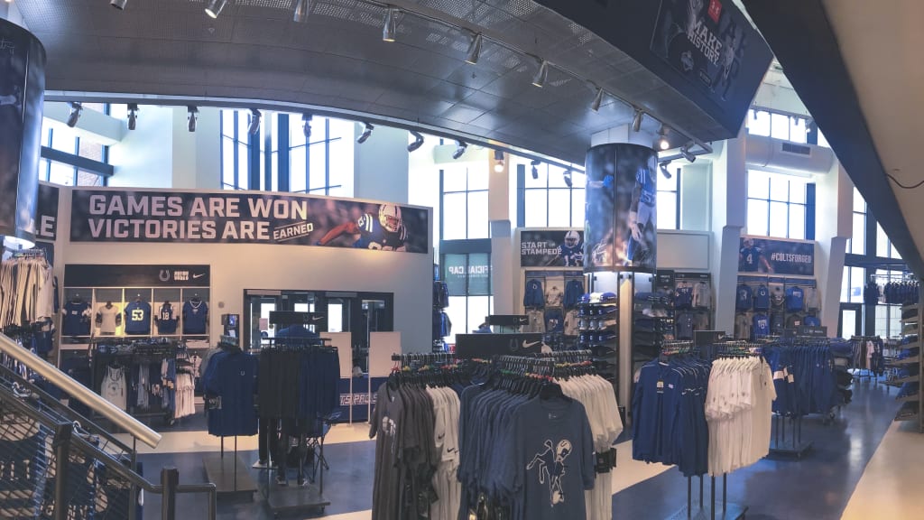 Indianapolis Colts Pro Shop reopens at Lucas Oil Stadium with health  precautions in place