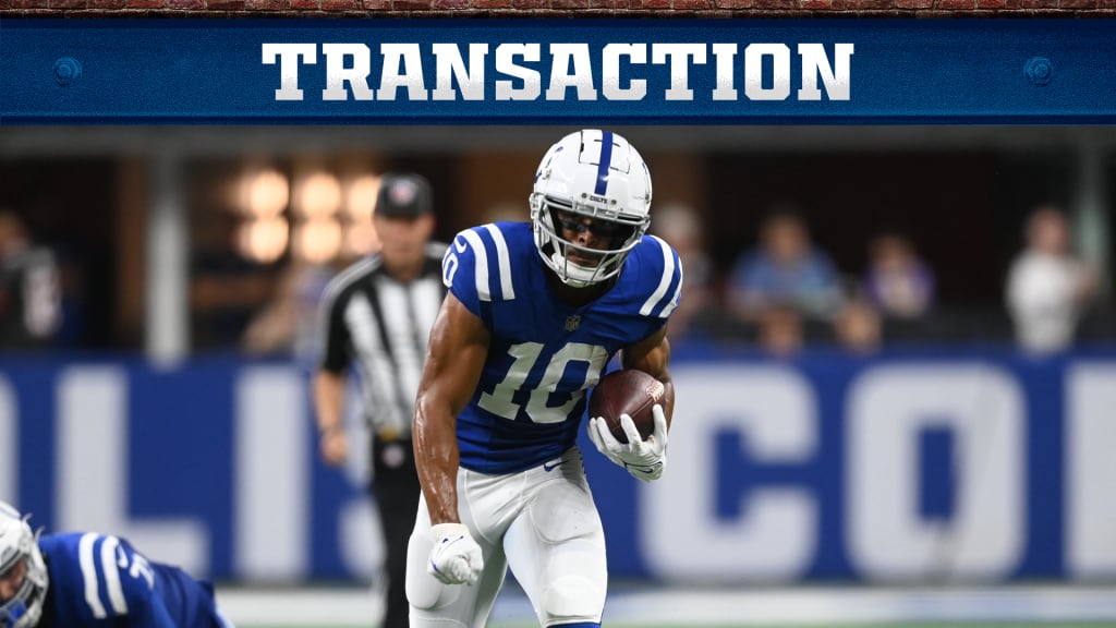 Colts sign 3 to practice squad; waive 3 from practice squad