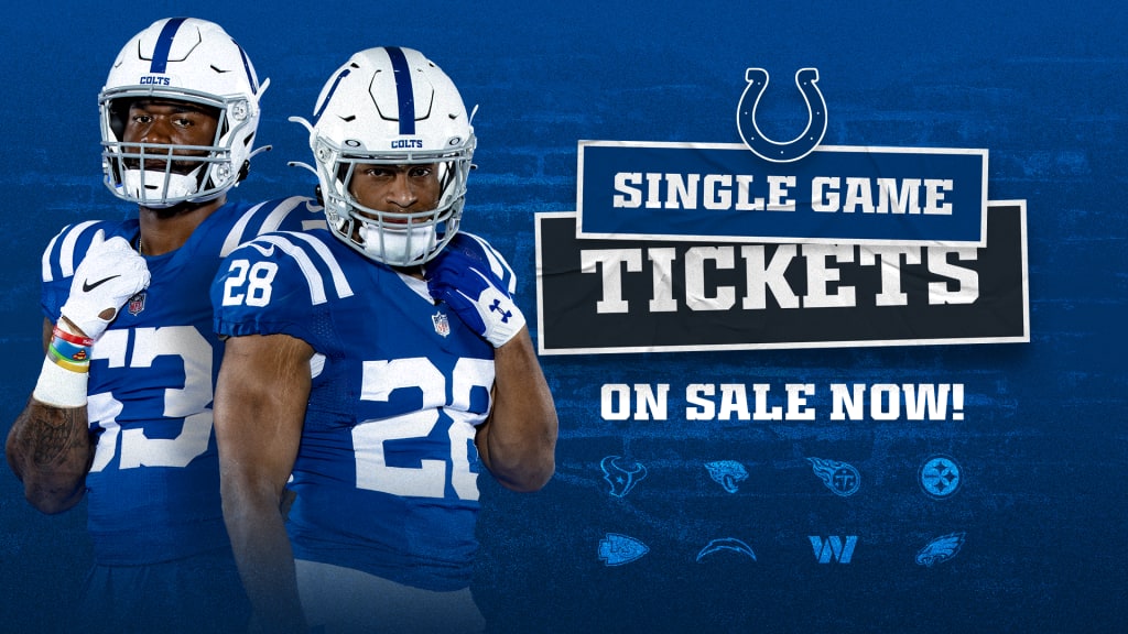 2022 Colts Tickets On Sale: Kansas City Chiefs, Pittsburgh