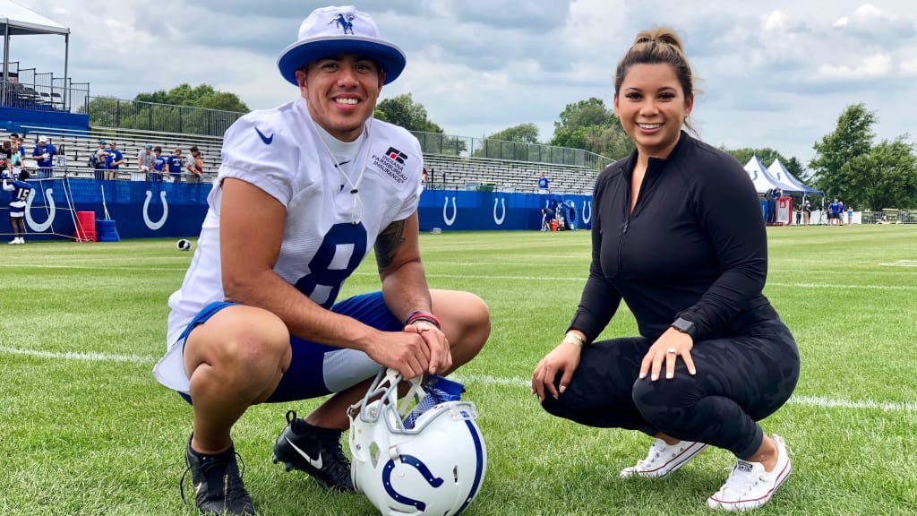 Colts Punter Rigo Sanchez hosts second annual youth football camp, Video