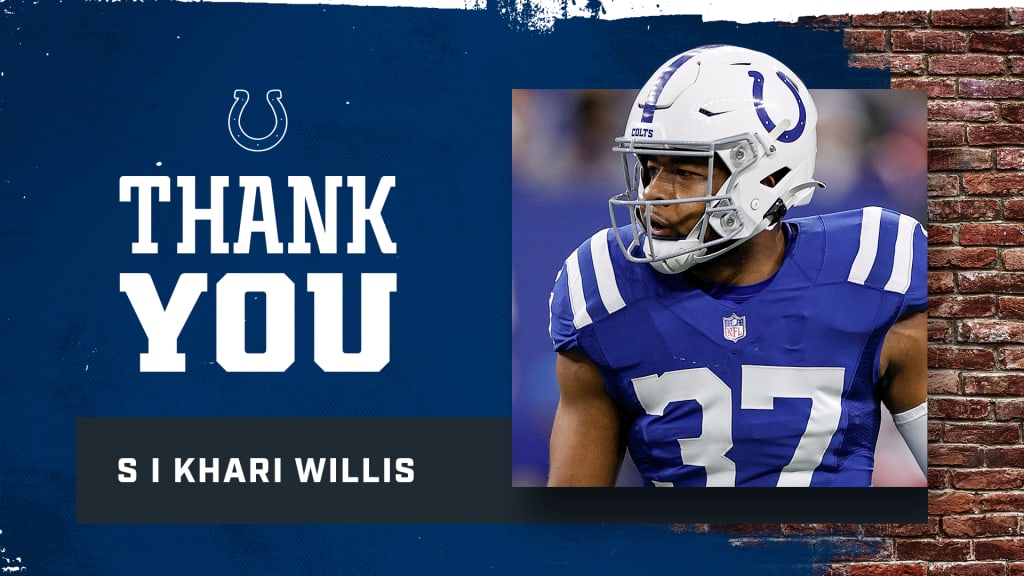 Colts Safety Khari Willis Announces Retirement