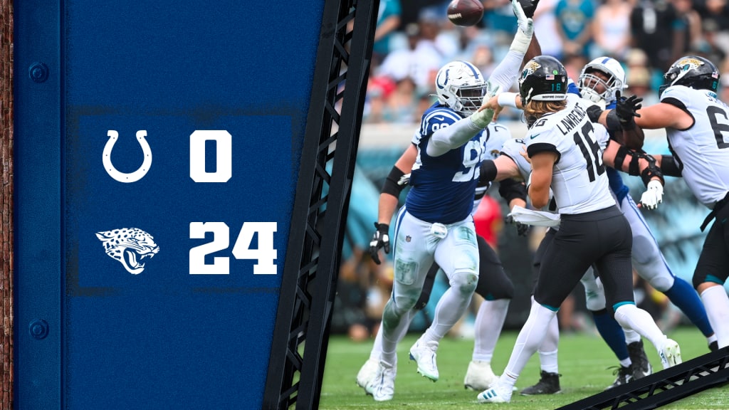 Colts fail to finish fight in opening loss to Jaguars, Colts