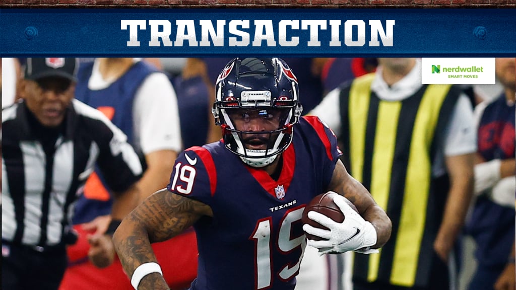 2021 NFL Free Agency: Houston Texans Sign Wide Receiver