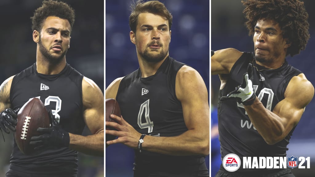 How do Colts rookies Michael Pittman Jr., Jacob Eason & Dezmon Patmon stack  up in Madden NFL 21?