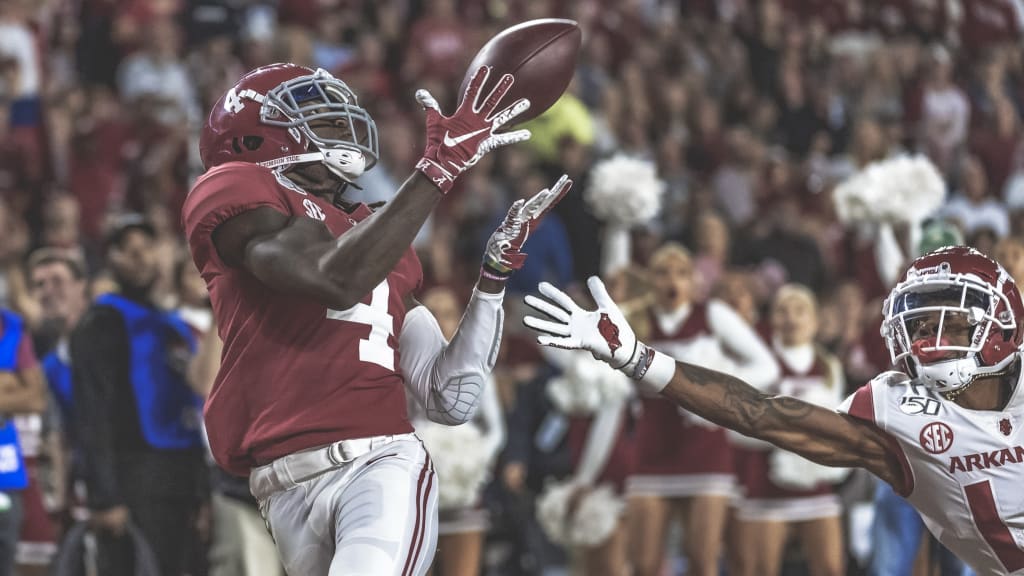 Alabama WR Jerry Jeudy's best skill? Running routes, of course