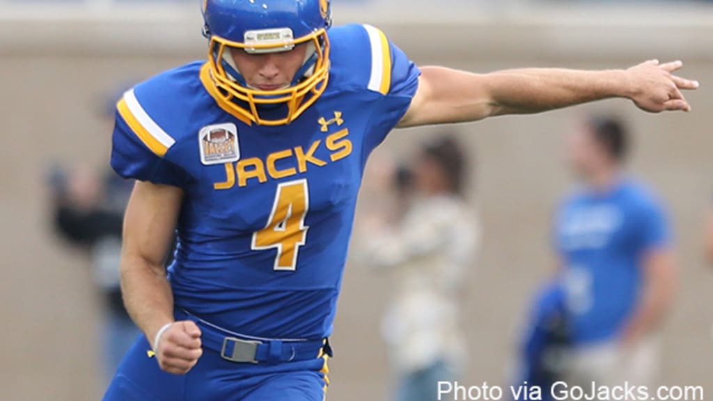 South Dakota State's Chase Vinatieri has become record-holding kicker