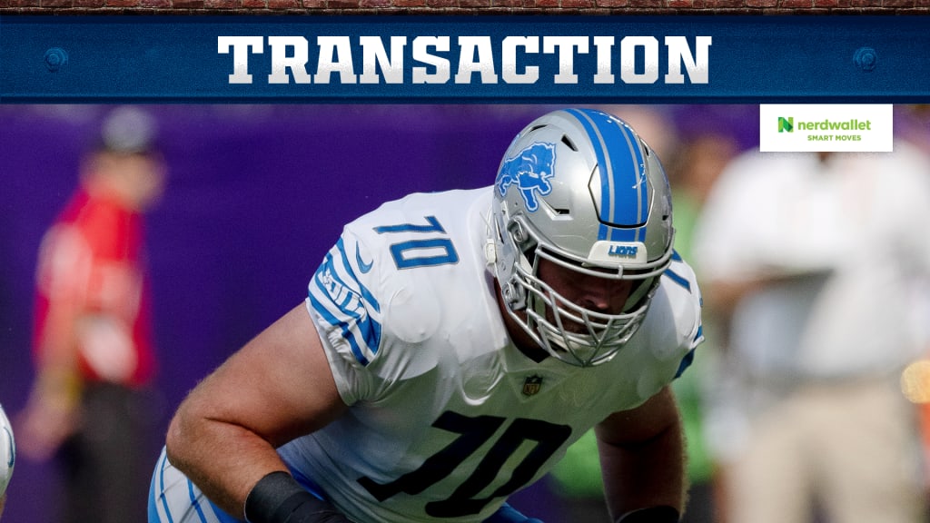 Detroit Lions announce roster moves