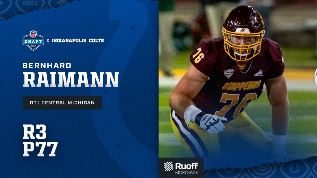 NFL Draft 2022: Colts Select Central Michigan Offensive Tackle