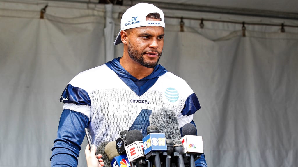 Dak Prescott Says Says 'Football Has Always Been Peace for Me