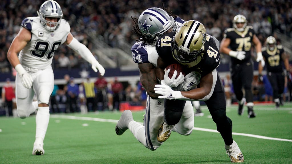 Is containing Saints RB Alvin Kamara the top priority for the Cowboys'  defense?