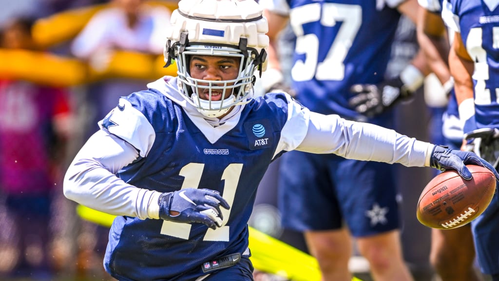 Micah Parsons speaks on MLB role at Cowboys rookie minicamp practice